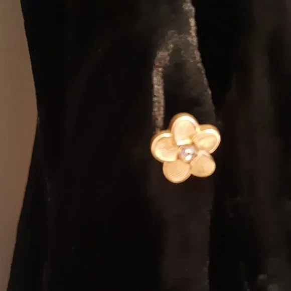 NWT FOR LOVE & LEMONS BLACK VELVET BEATRIX MINI DRESS - Picture 6 of 10